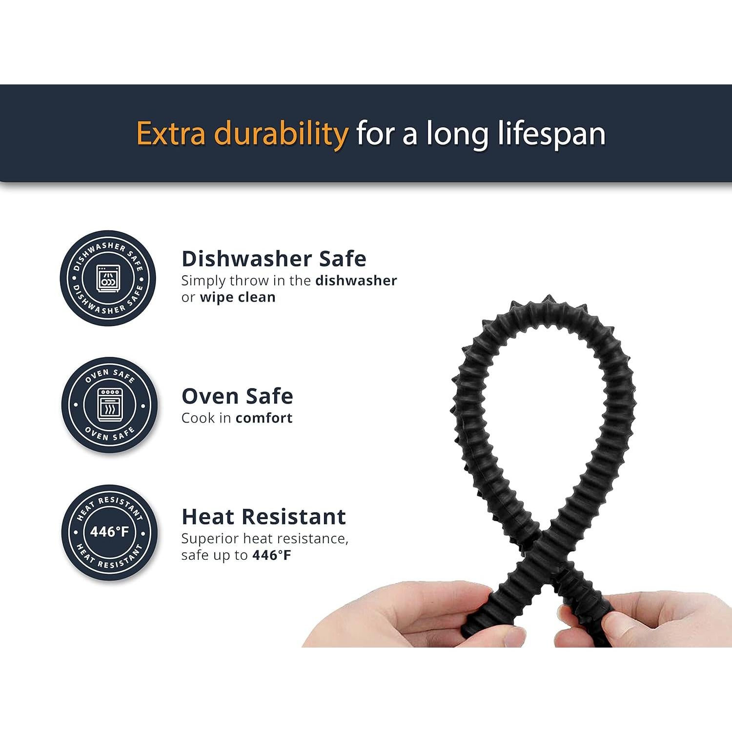 Protectores de Horno de Silicona Linda's Essentials 35.56 cm - Paquete de 3