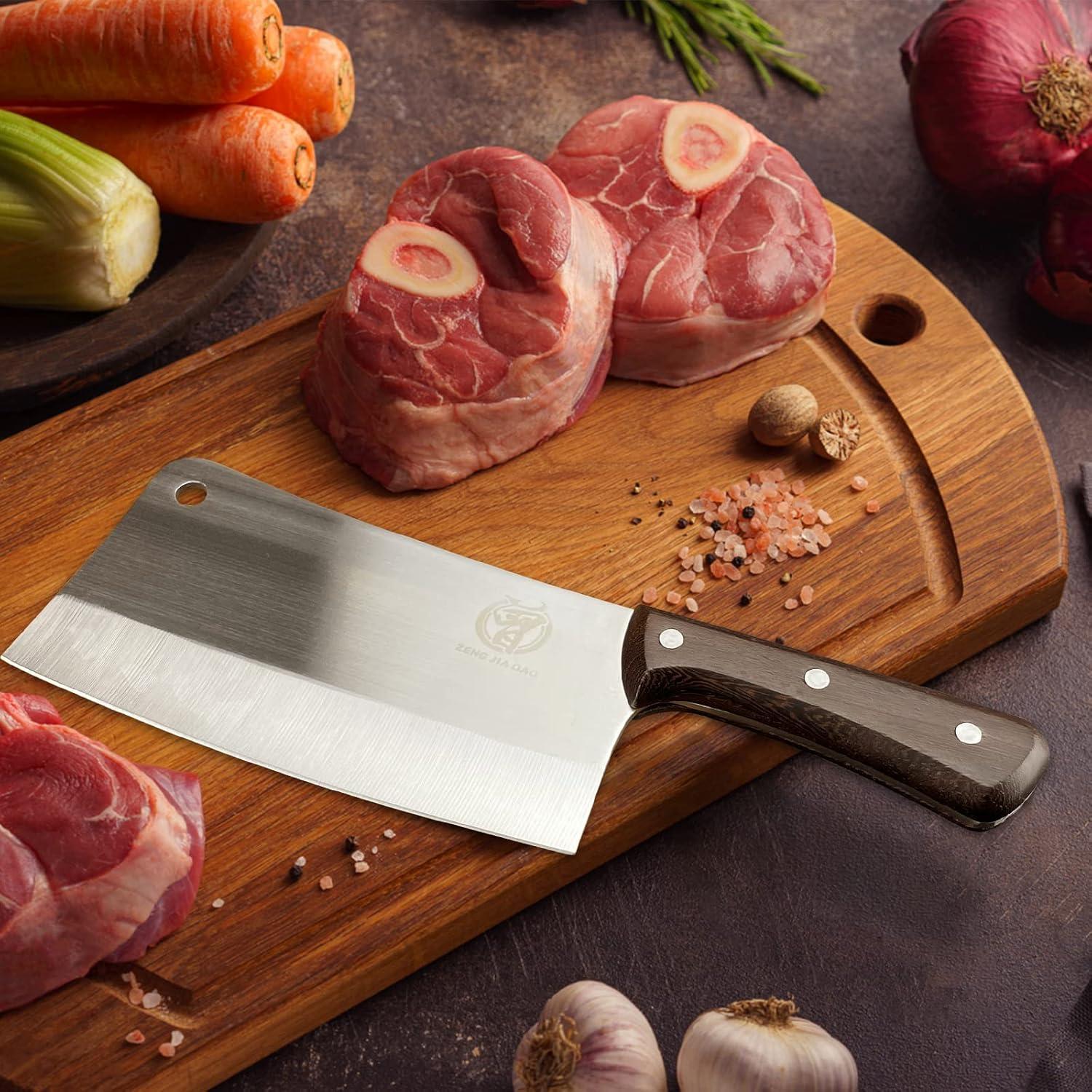 Cuchillo de Carnicero ZENG JIA DAO 18.29 cm Acero Inoxidable