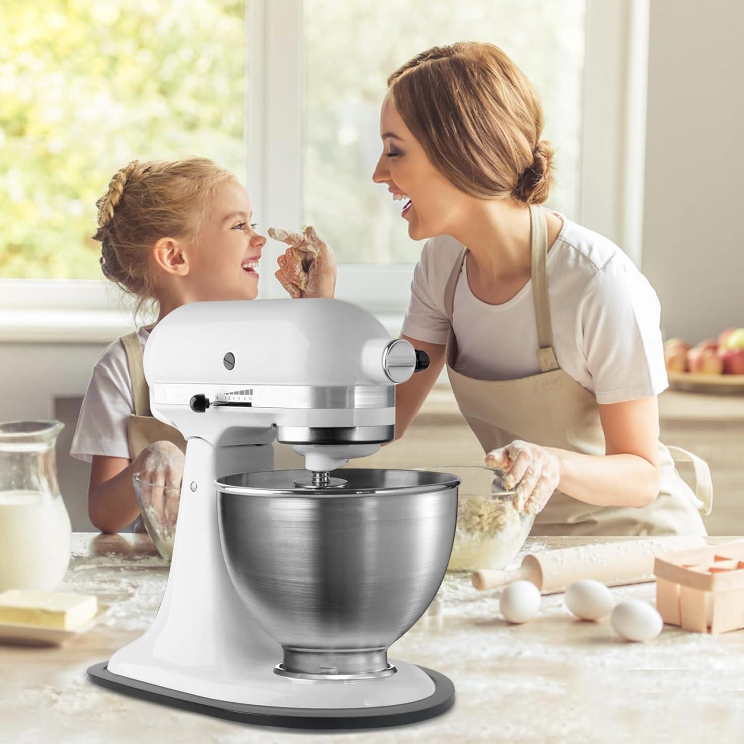 Alfombrilla deslizante de bambú para Kitchen Aid Mini 3.5 Qt