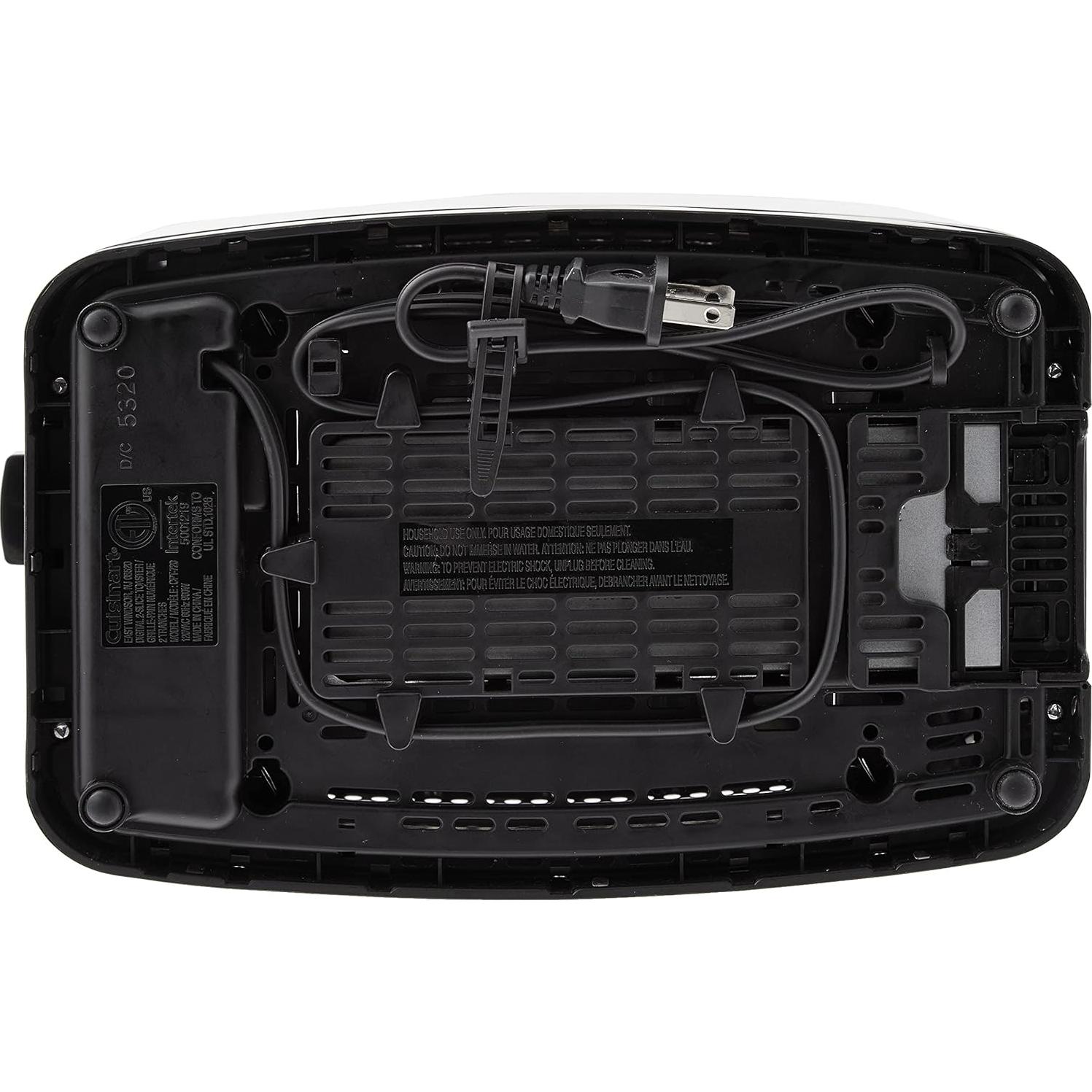 Tostadora Digital Cuisinart CPT-720 2 Rebanadas Plata