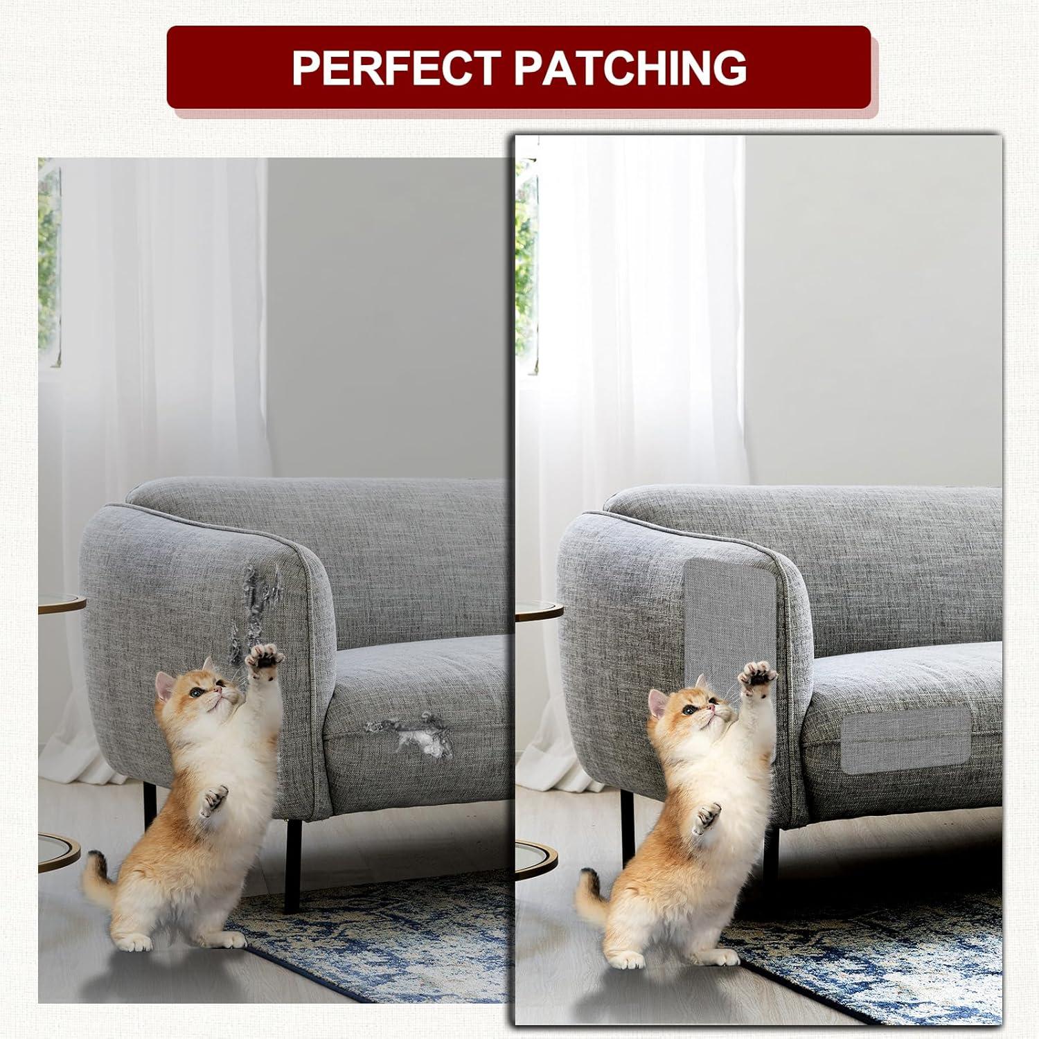 Cinta de Reparación de Lino Cahomo 10x200 cm Verde Militar