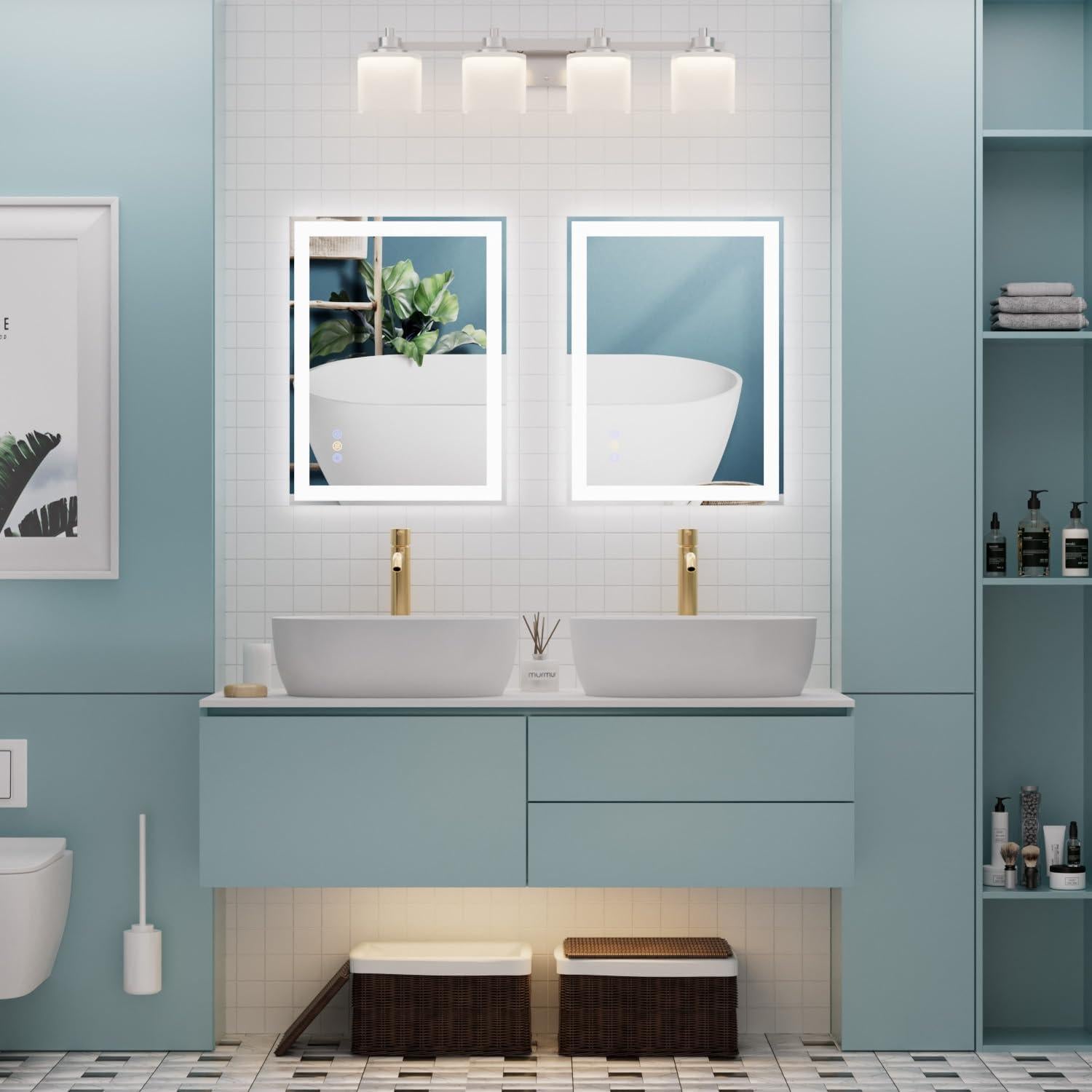 Espejo de Baño LED Callsky 50.8x71.1cm con Función Anti-Vaho