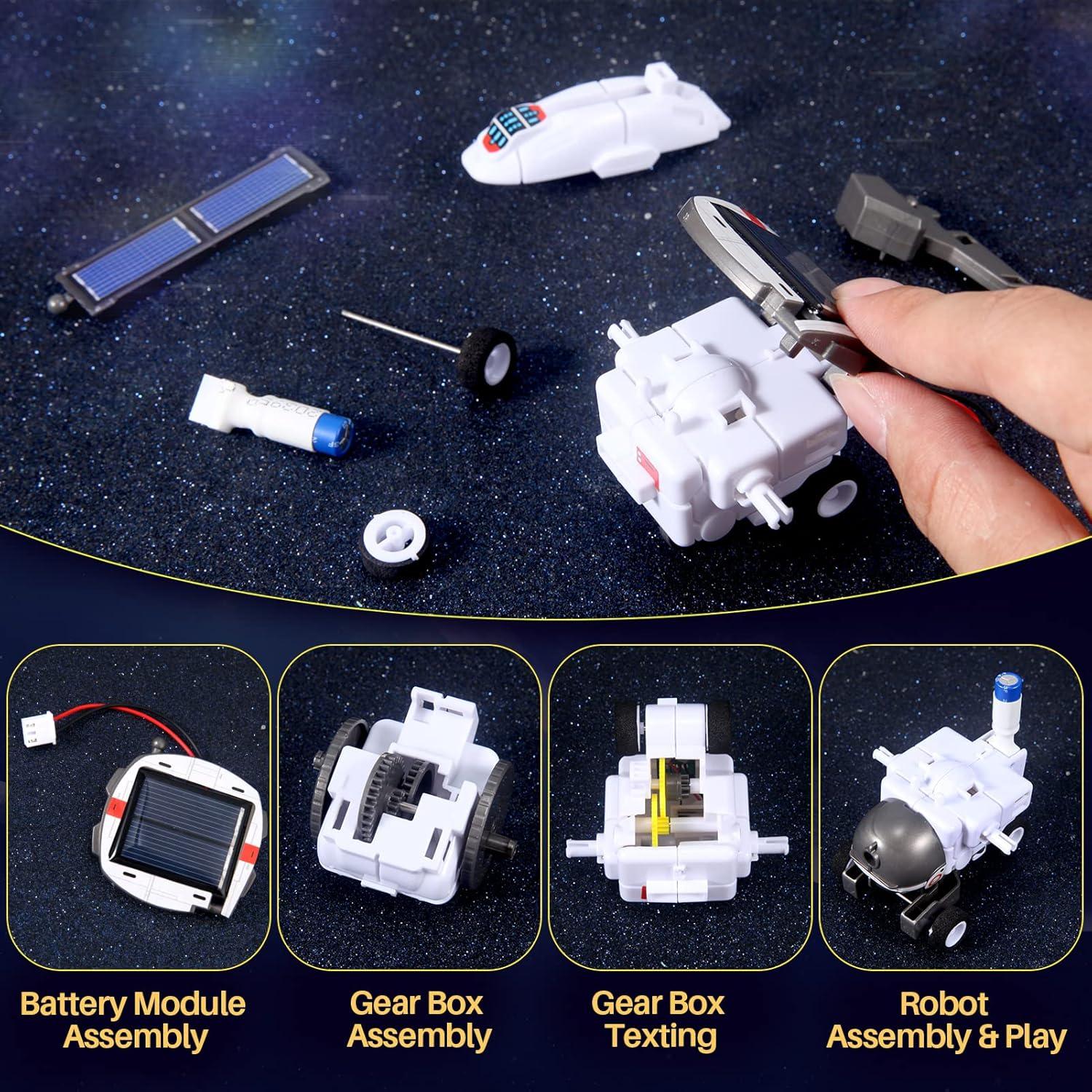 Kits de Ciencia Robot Solar XINNENGYUAN 120 Piezas 8-14 Años