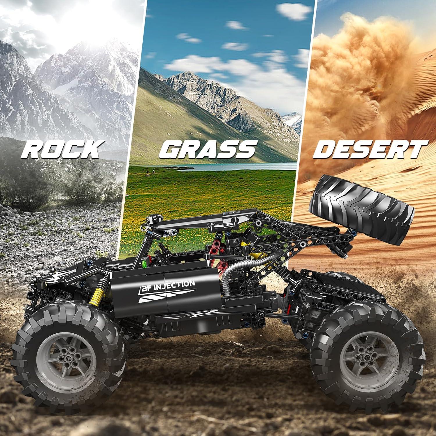 Coche RC Todo Terreno Mould King 18038, 1016 Piezas