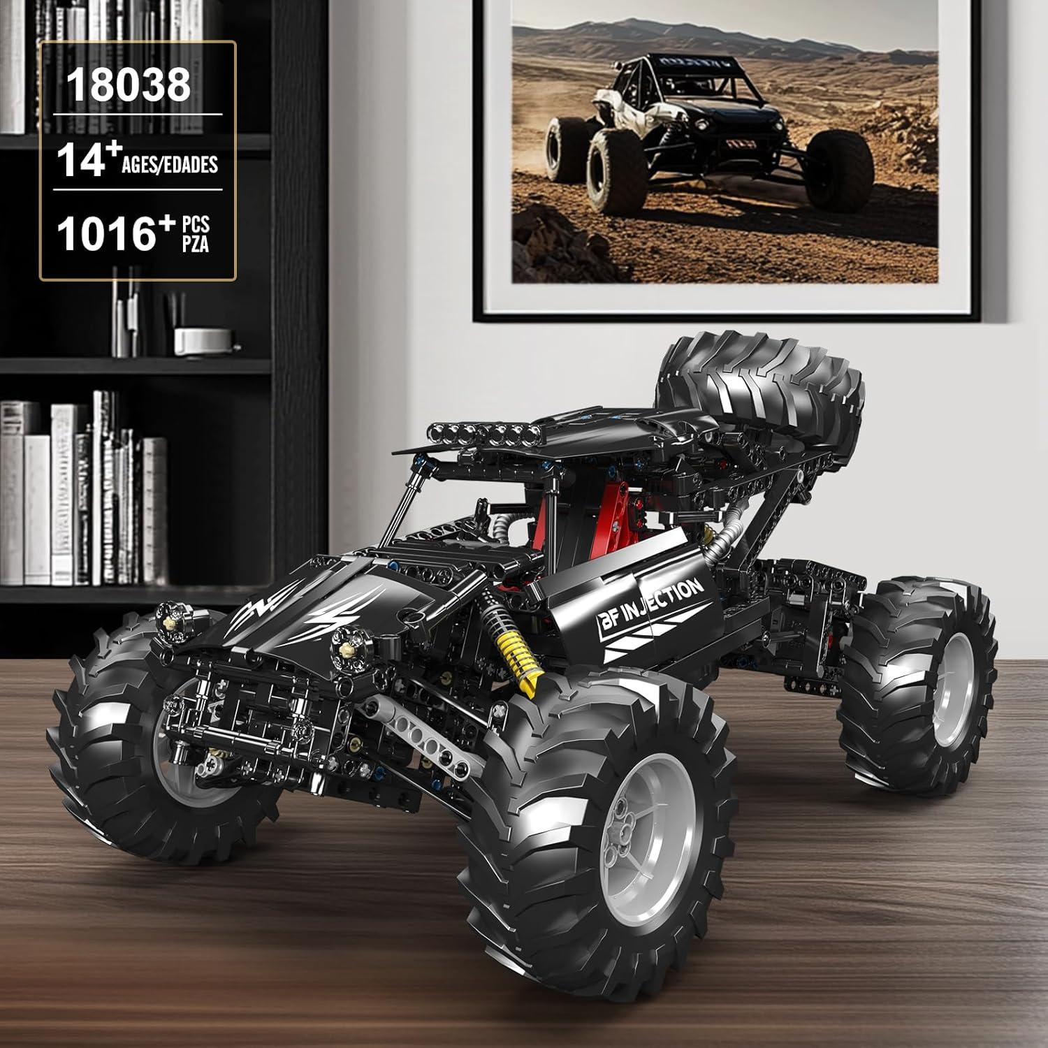 Coche RC Todo Terreno Mould King 18038, 1016 Piezas