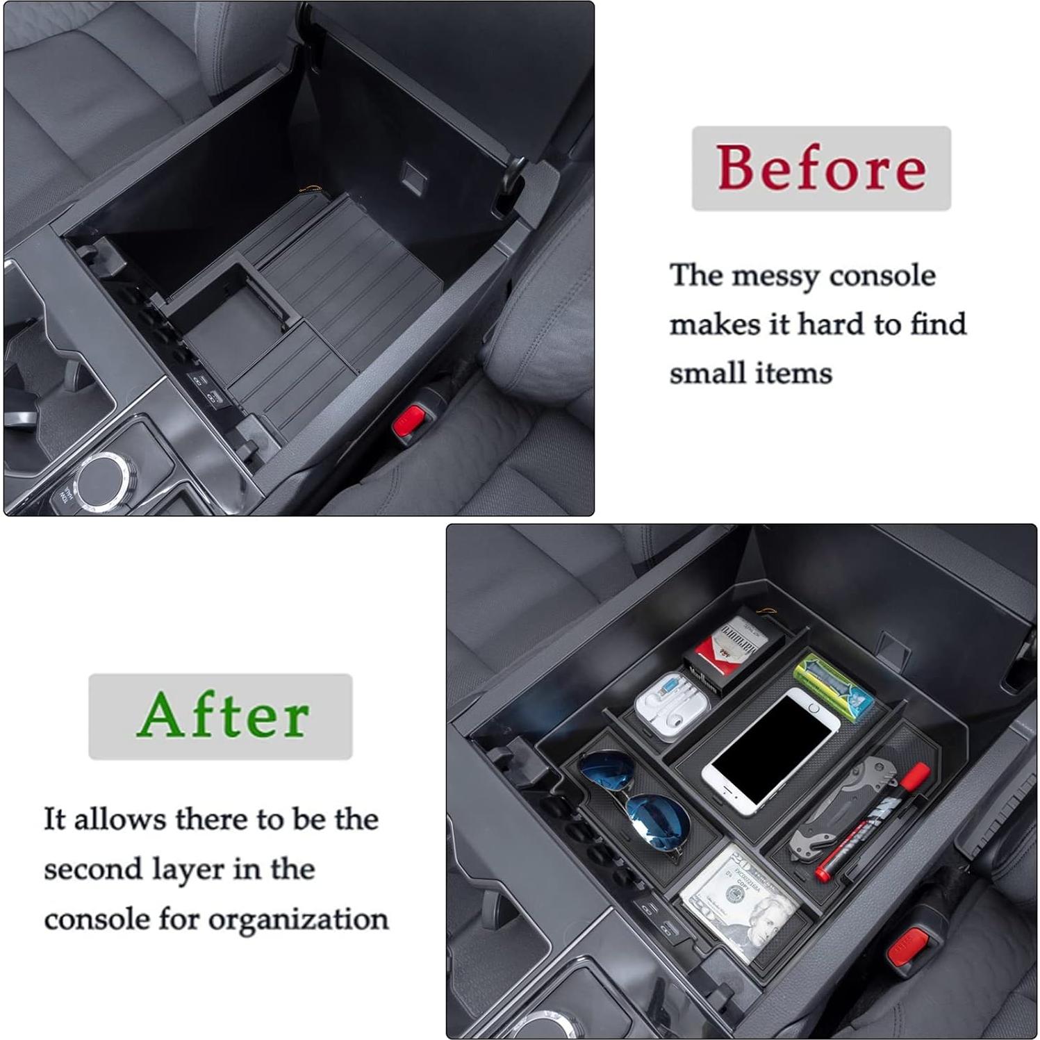 Organizador de Consola Central JDMCAR para Toyota Tundra 2022-2025