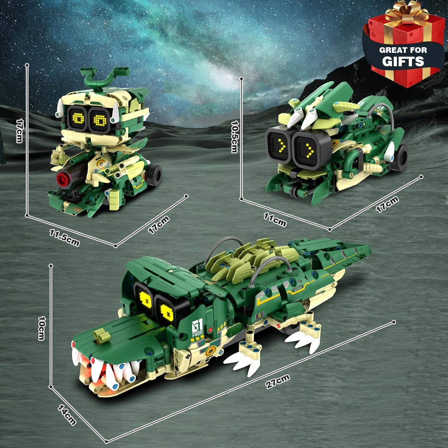 Kit de Construcción Robot 3 en 1 QHECTTY 513 Piezas