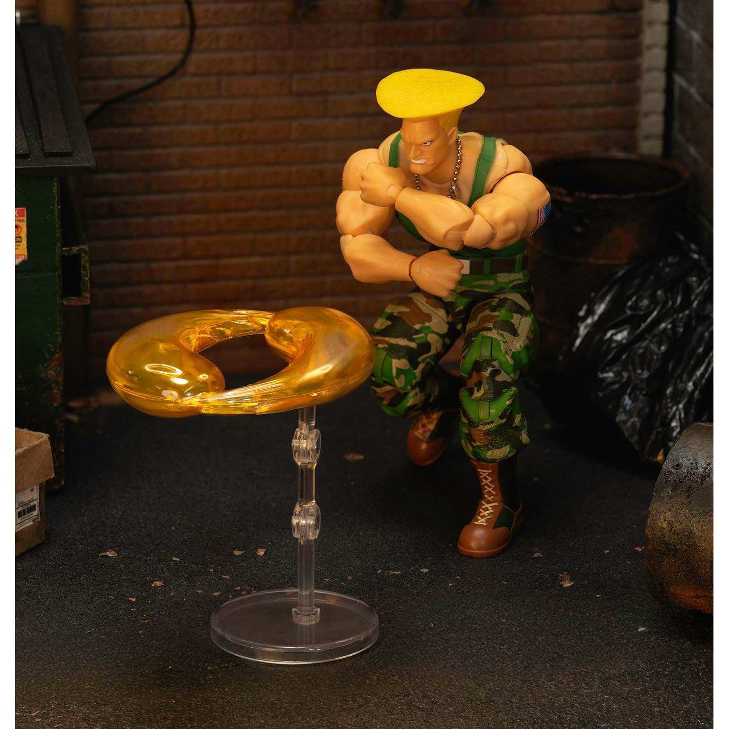 Figura de Acción Guile Jada Toys Street Fighter II 15.24 cm
