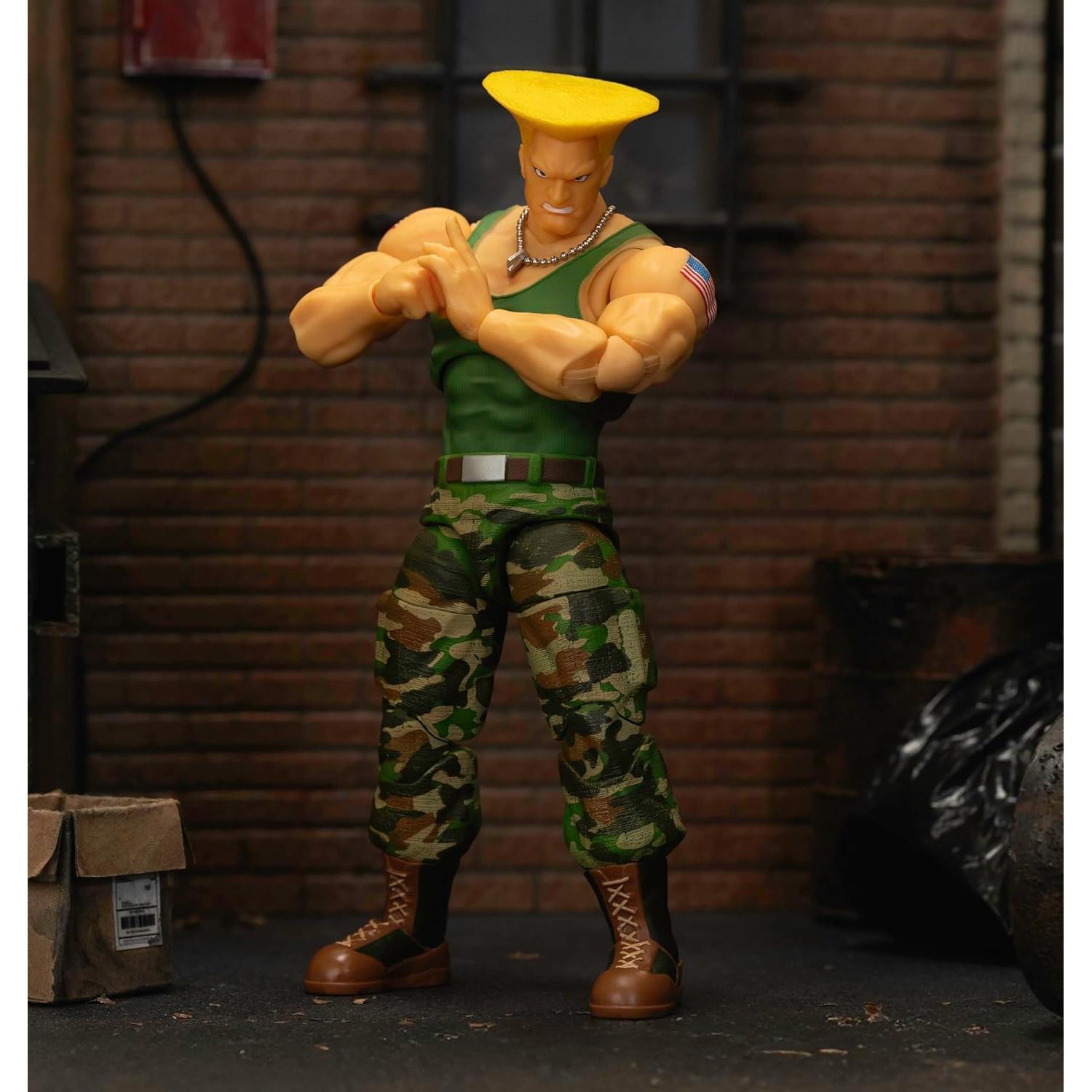 Figura de Acción Guile Jada Toys Street Fighter II 15.24 cm