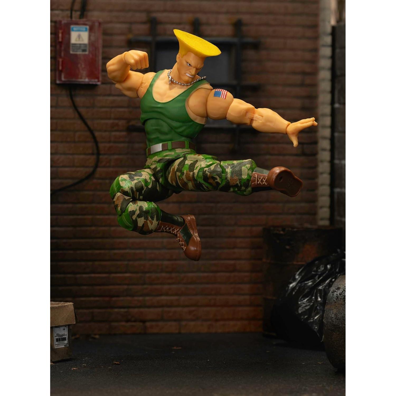 Figura de Acción Guile Jada Toys Street Fighter II 15.24 cm