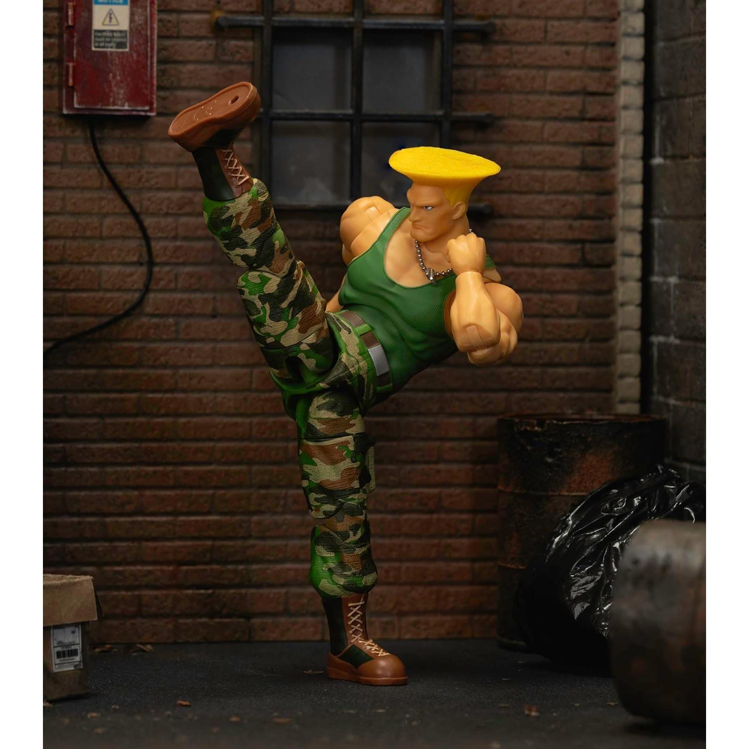 Figura de Acción Guile Jada Toys Street Fighter II 15.24 cm
