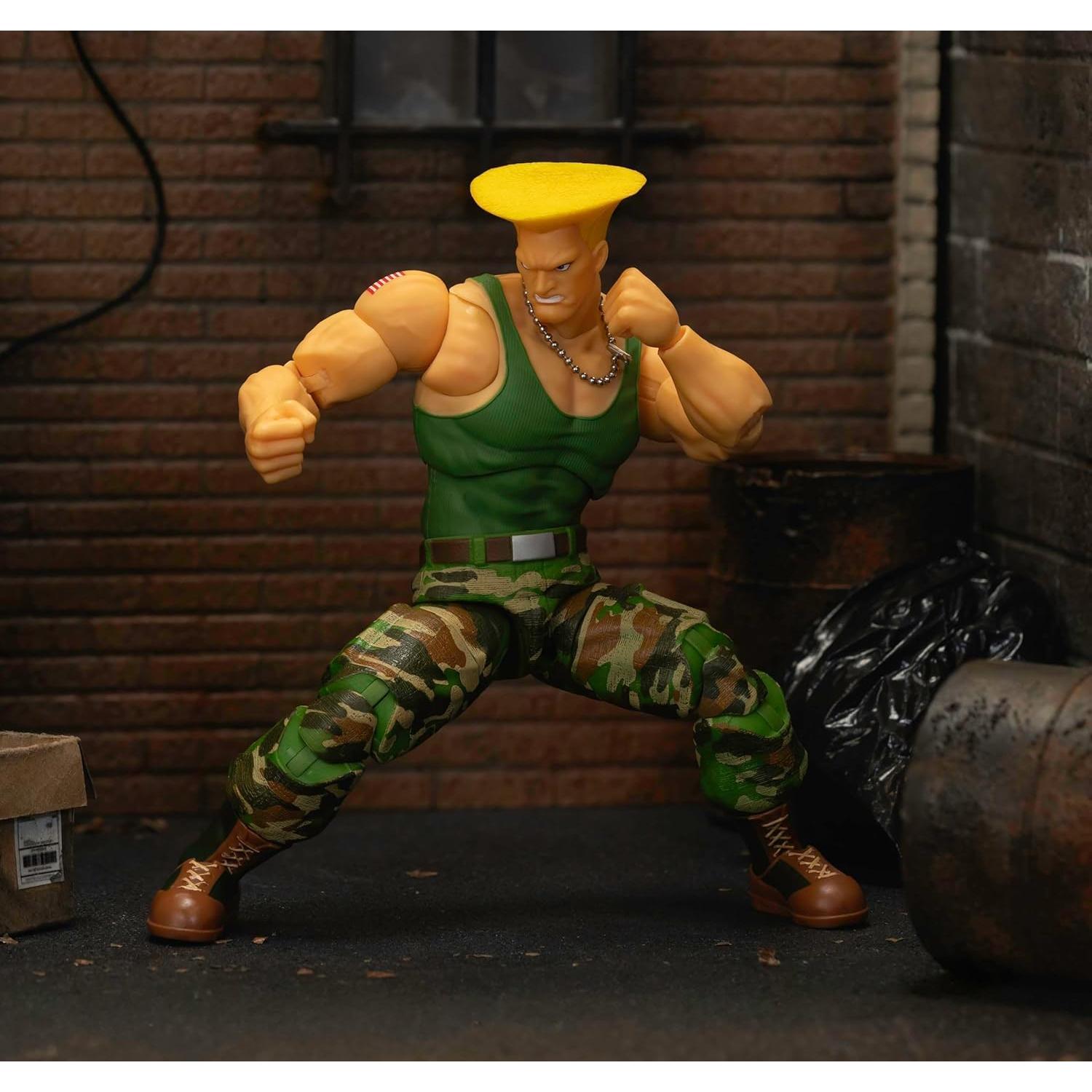 Figura de Acción Guile Jada Toys Street Fighter II 15.24 cm