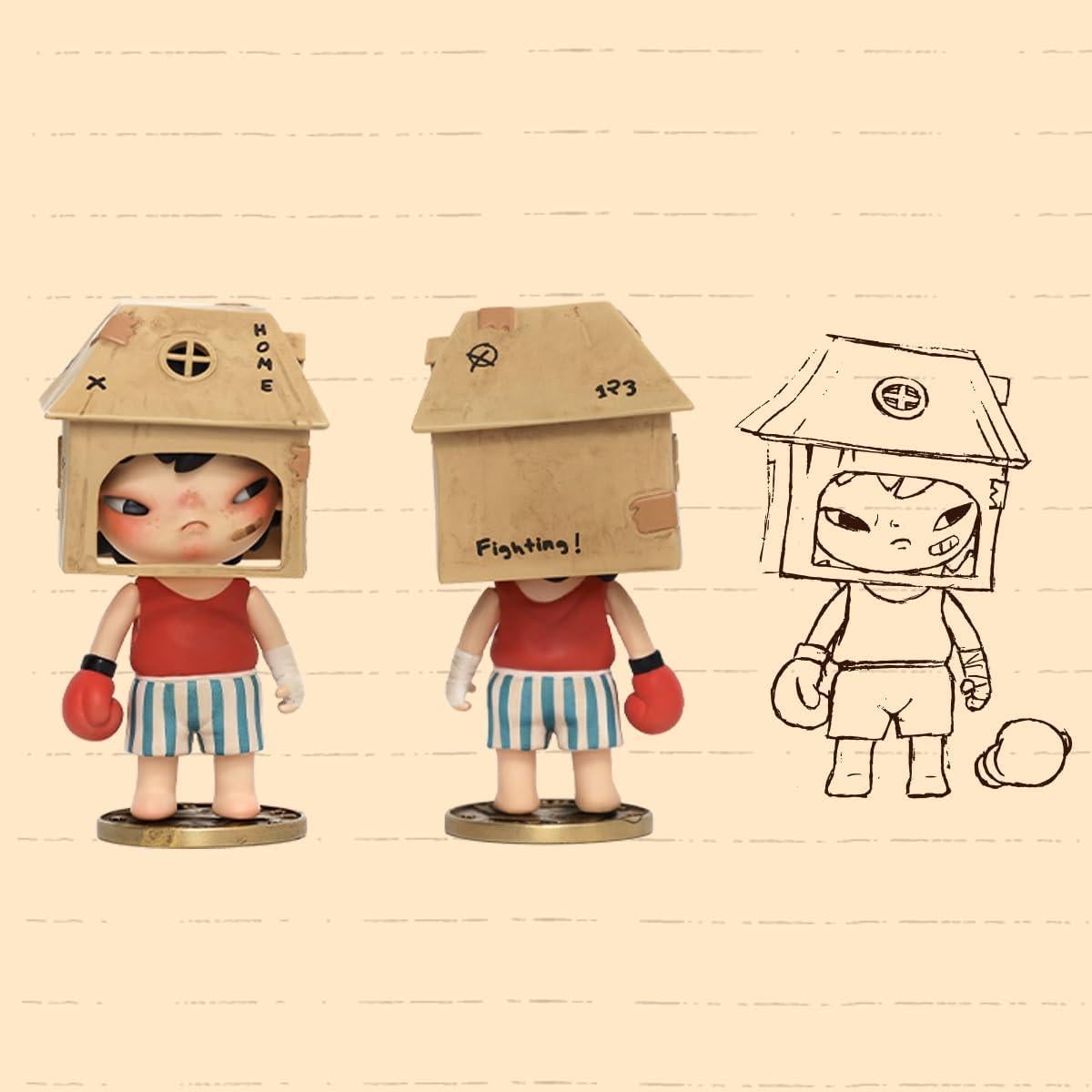 Figuras Coleccionables POP MART Hirono El Otro Uno - 1PC