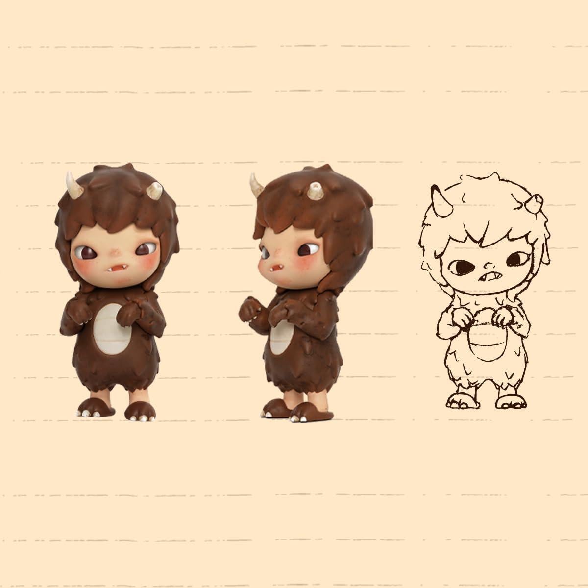 Figuras Coleccionables POP MART Hirono El Otro Uno - 1PC