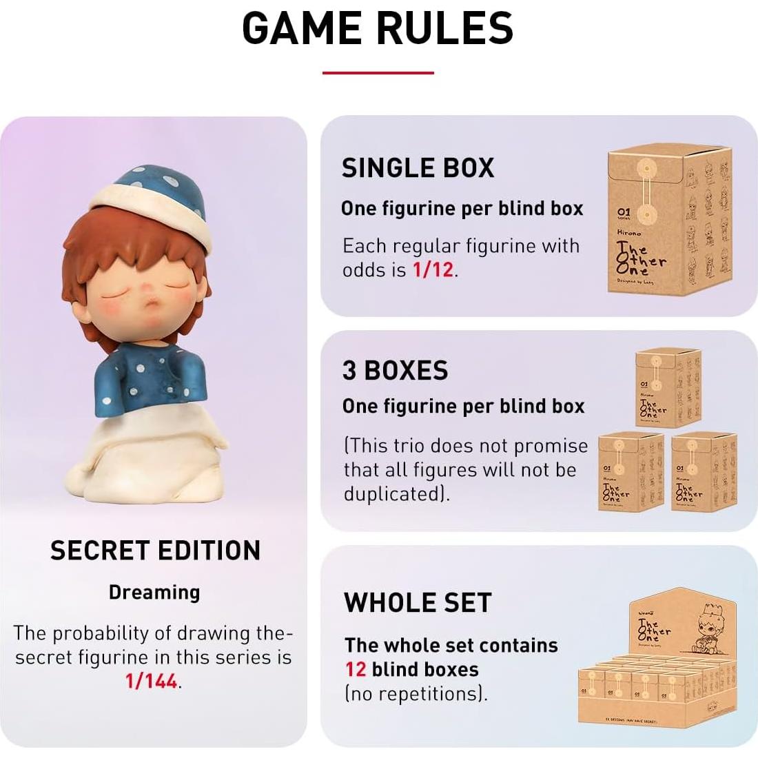 Figuras Coleccionables POP MART Hirono El Otro Uno - 1PC