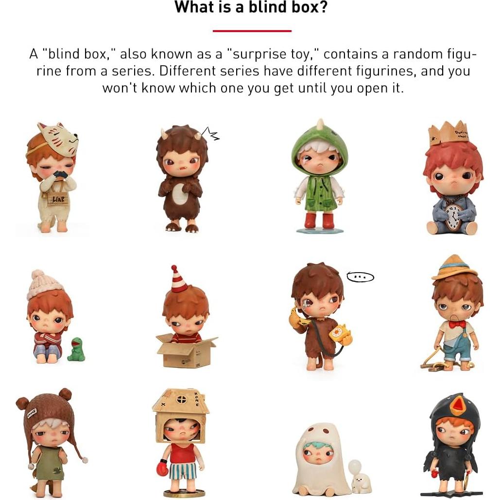 Figuras Coleccionables POP MART Hirono El Otro Uno - 1PC