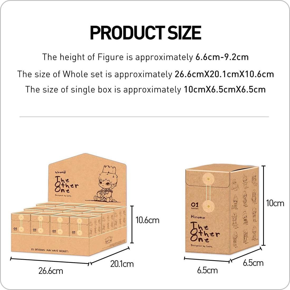 Figuras Coleccionables POP MART Hirono El Otro Uno - 1PC