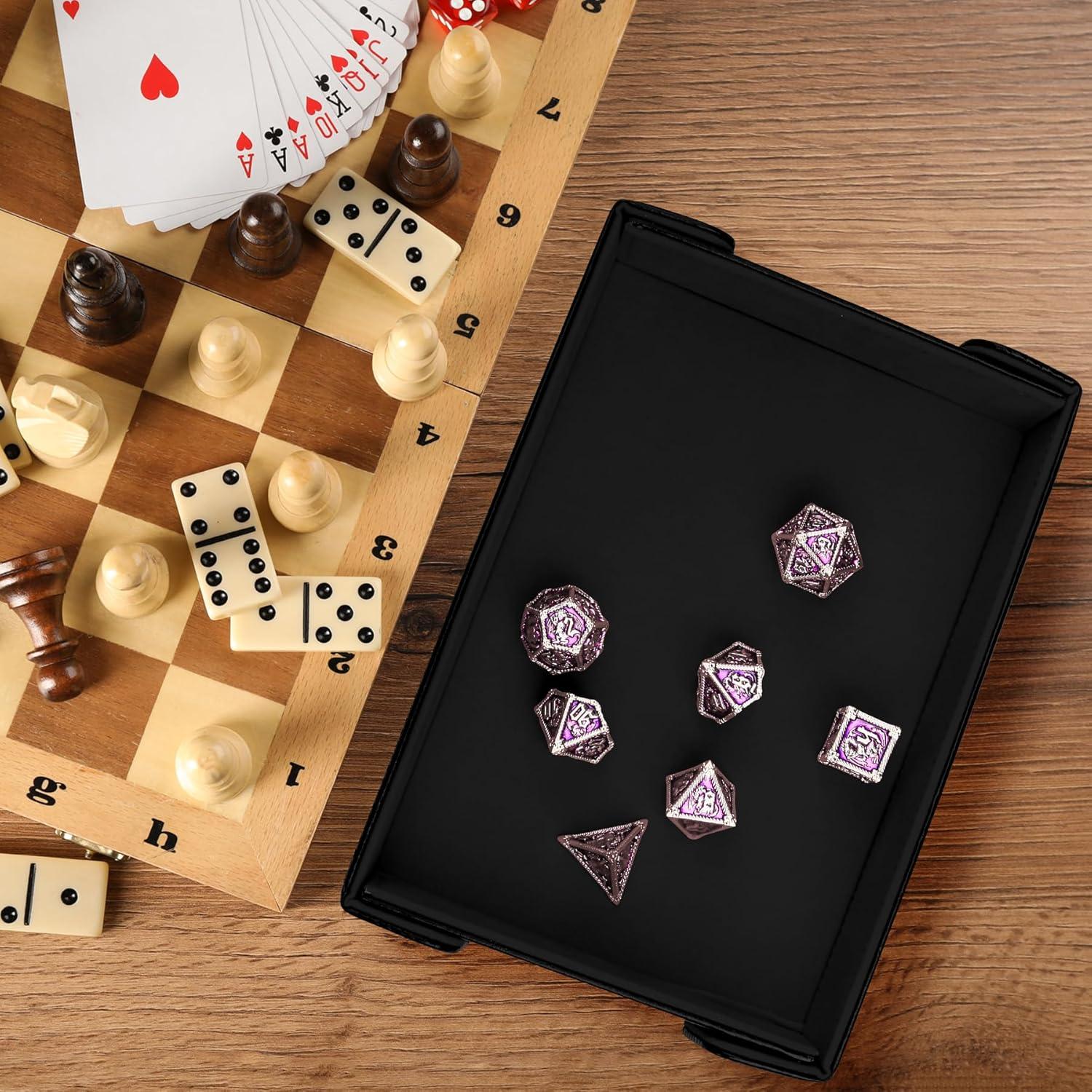 Bandeja de Dados Plegable SIQUK 2 Piezas Magnética 27x19cm