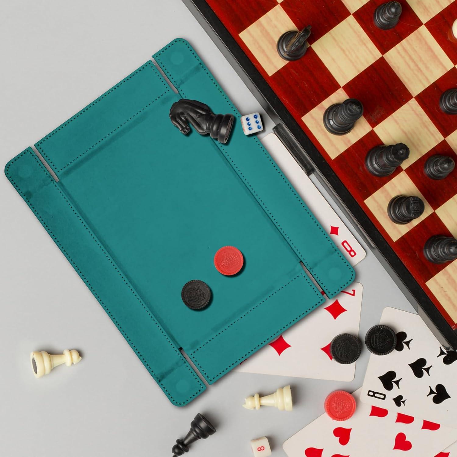 Bandeja de Dados Plegable SIQUK 2 Piezas Magnética 27x19cm