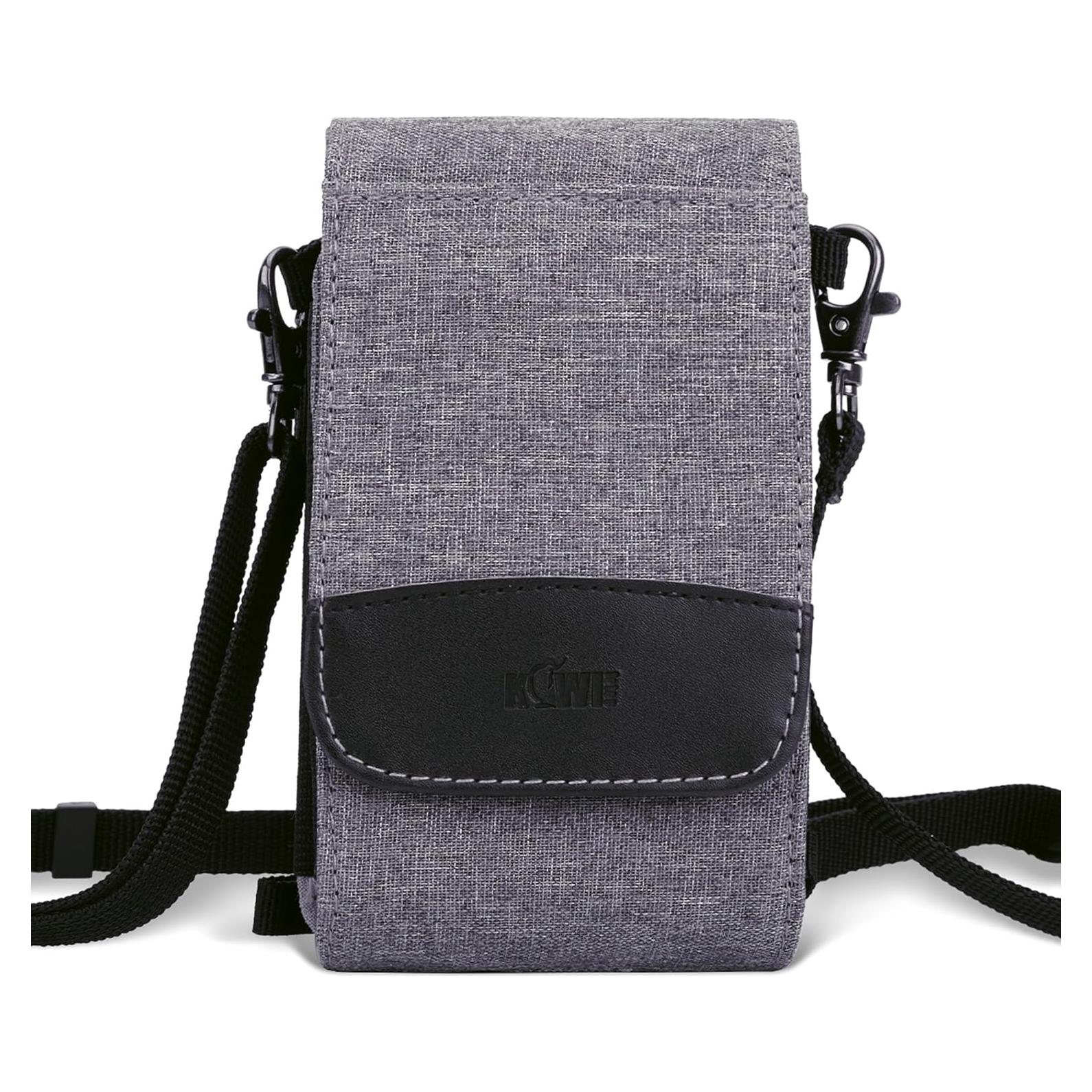 Bolsa de Viaje KIWIFOTOS Doble Capa para Smartphone Gris