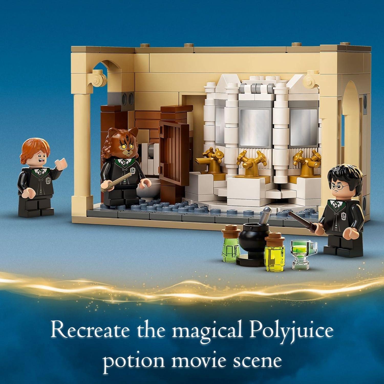 LEGO Harry Potter Error de Poción Pólvora 76386 con Minifiguras