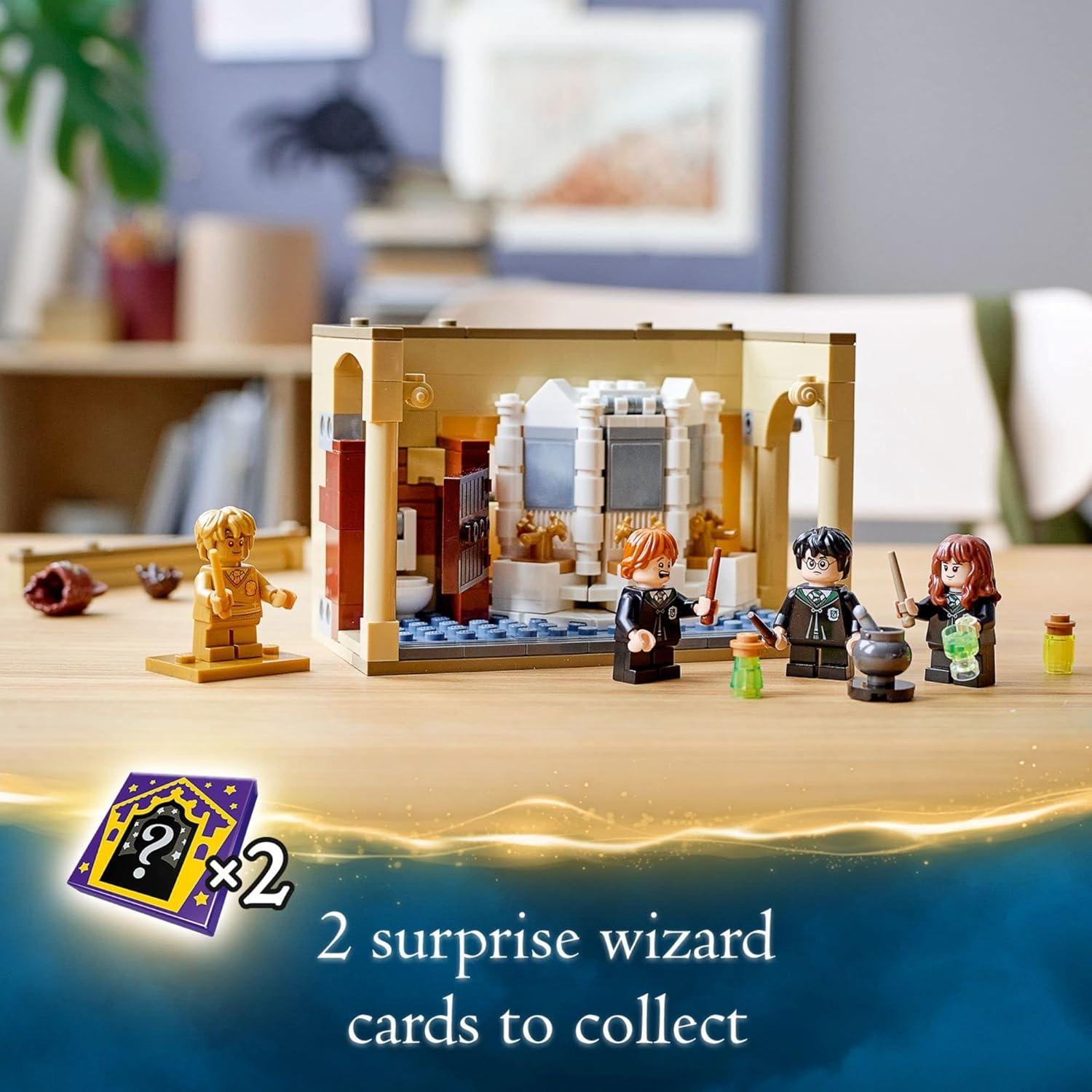 LEGO Harry Potter Error de Poción Pólvora 76386 con Minifiguras