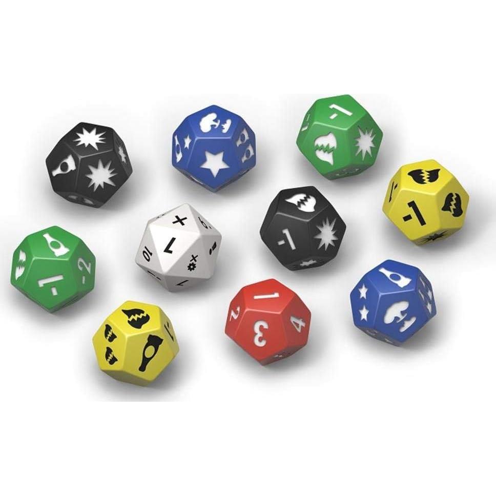 Juego de Dados Modiphius Fallout: Wasteland Warfare