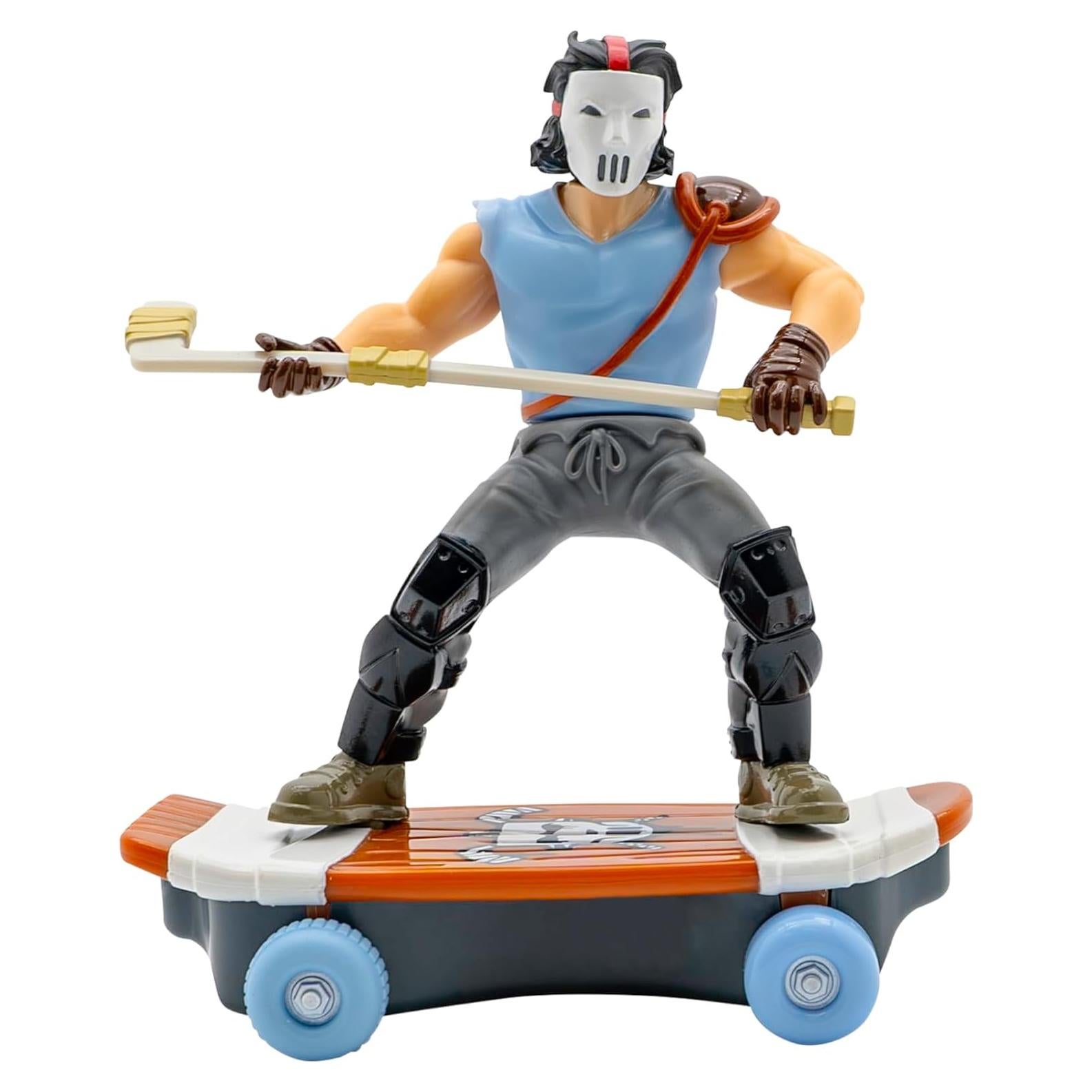 Juguete Tortugas Ninja Casey Jones Patineta 12,7 cm