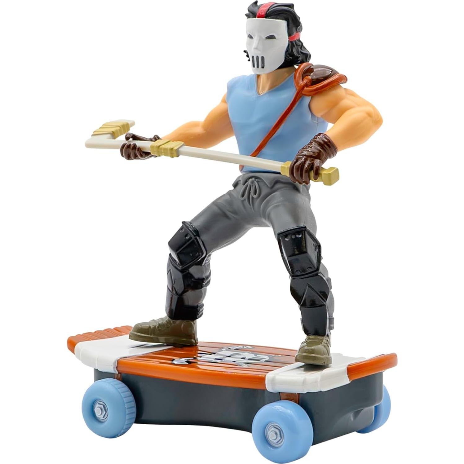 Juguete Tortugas Ninja Casey Jones Patineta 12,7 cm
