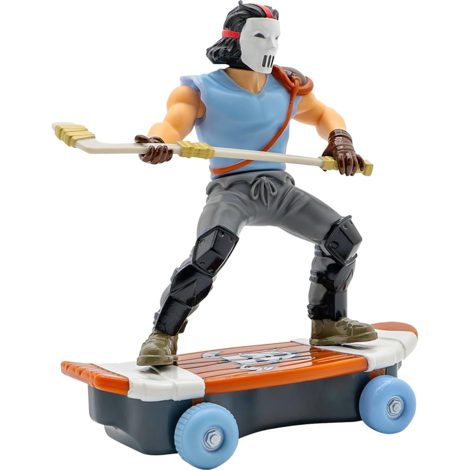 Juguete Tortugas Ninja Casey Jones Patineta 12,7 cm