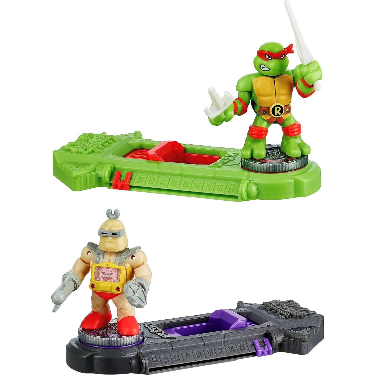 Paquete de Batalla Akedo TMNT Raphael Vs Krang Mini Figuras