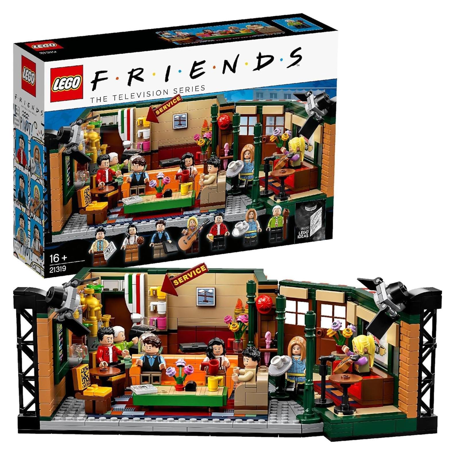 LEGO Central Perk 21319 con 7 minifiguras y detalles