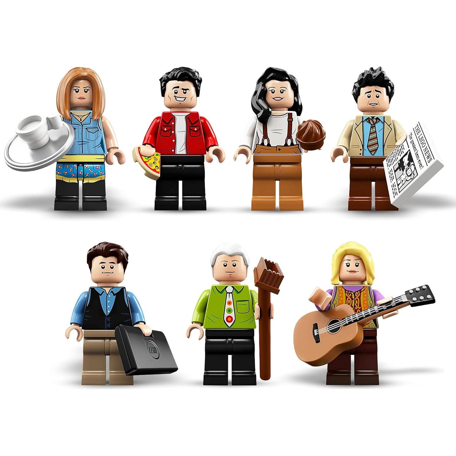 LEGO Central Perk 21319 con 7 minifiguras y detalles