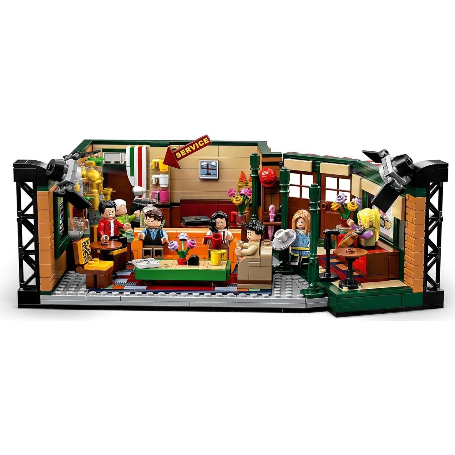 LEGO Central Perk 21319 con 7 minifiguras y detalles