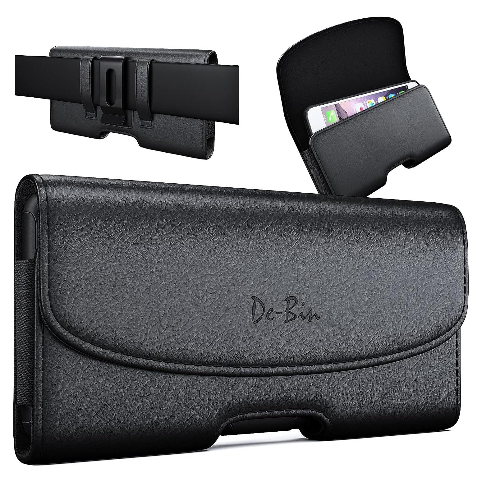 Funda DeBin para Samsung Galaxy S23 S22 S21 S20 Negro