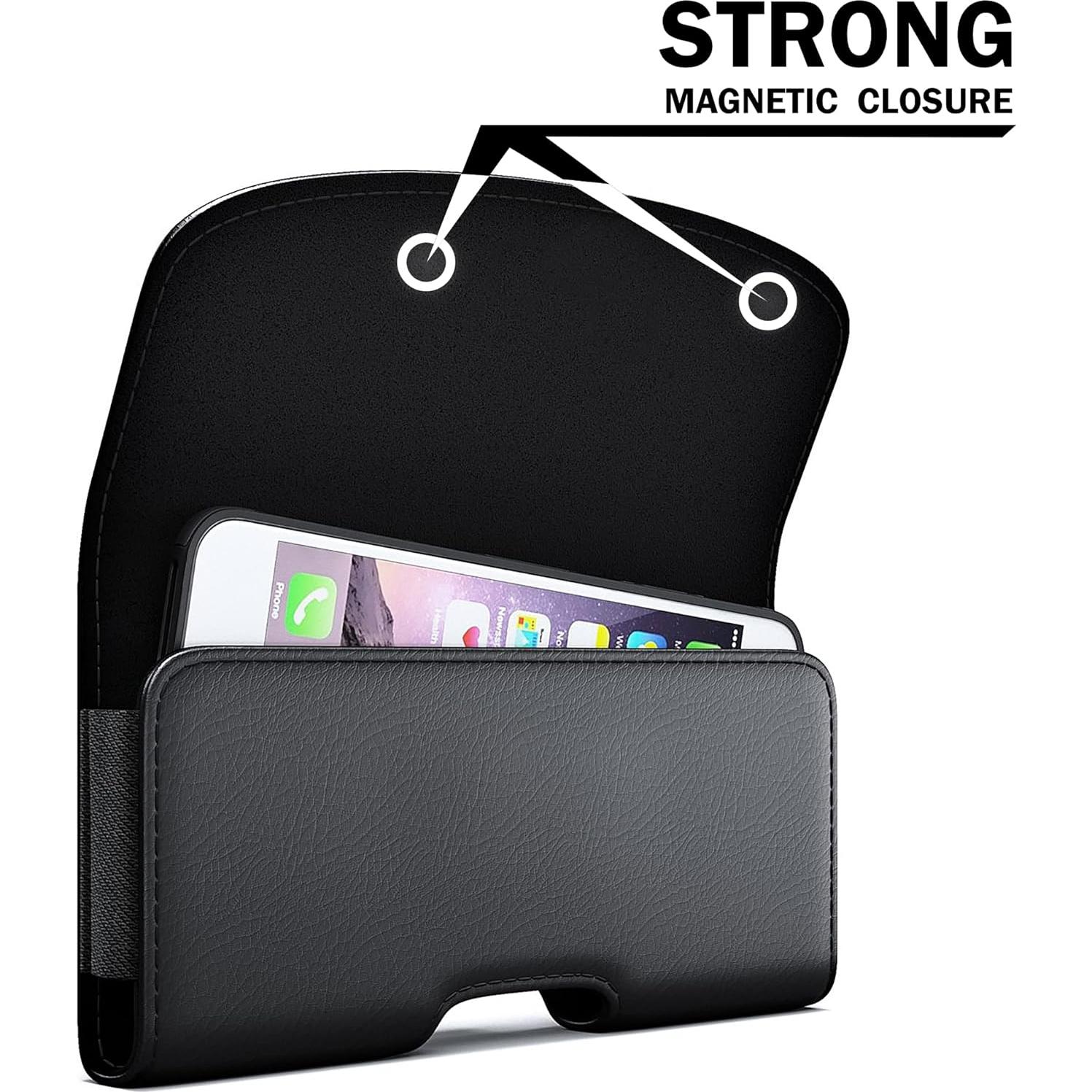 Funda DeBin para Samsung Galaxy S23 S22 S21 S20 Negro