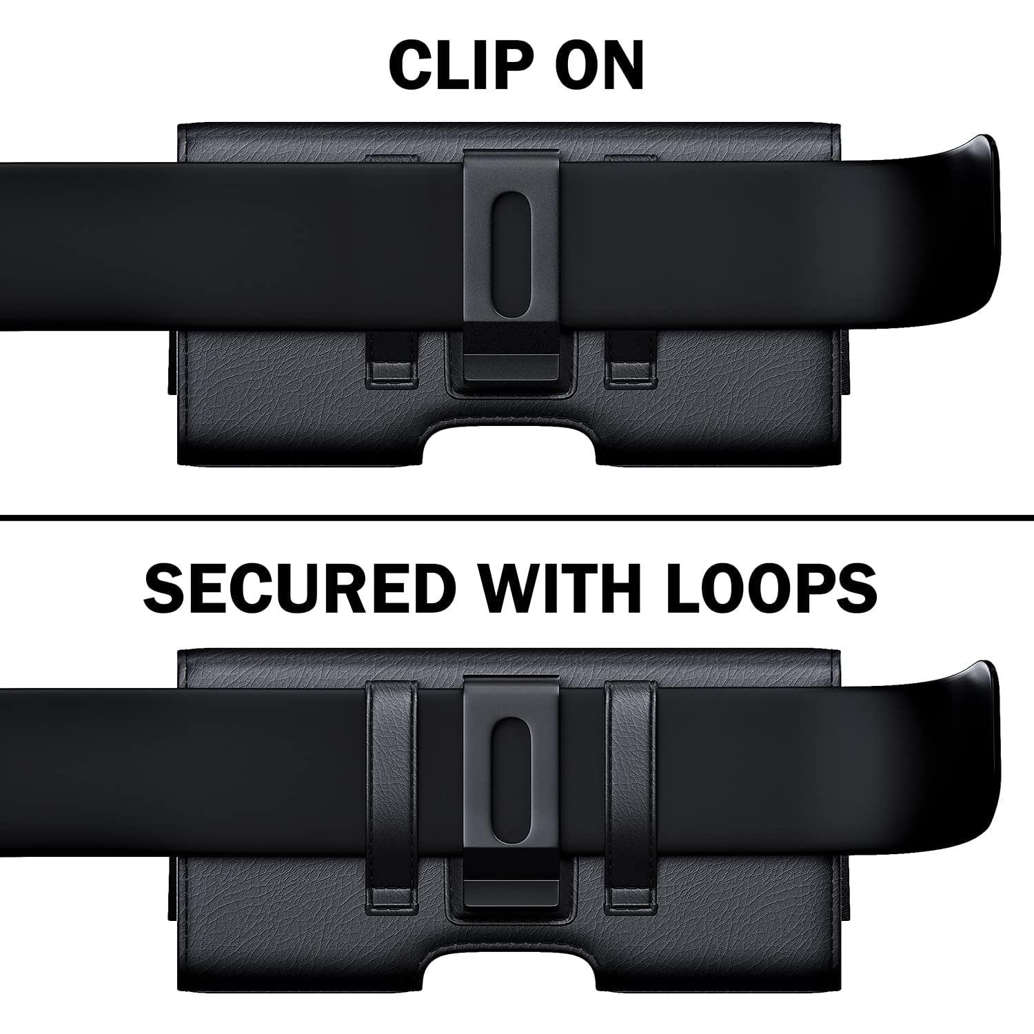 Funda DeBin para Samsung Galaxy S23 S22 S21 S20 Negro