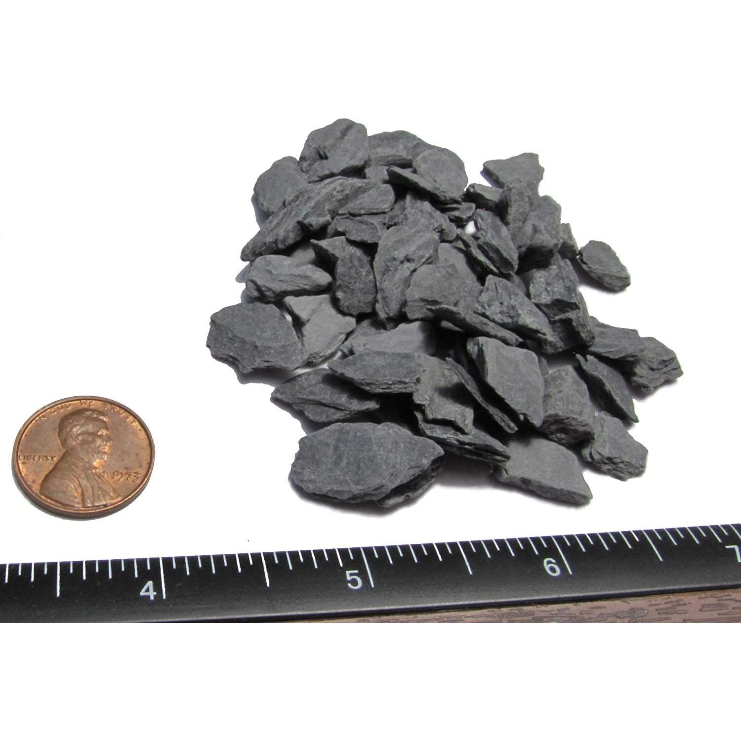 Piedra de Pizarra Natural 1/4 a 1/2" para Acuascaping