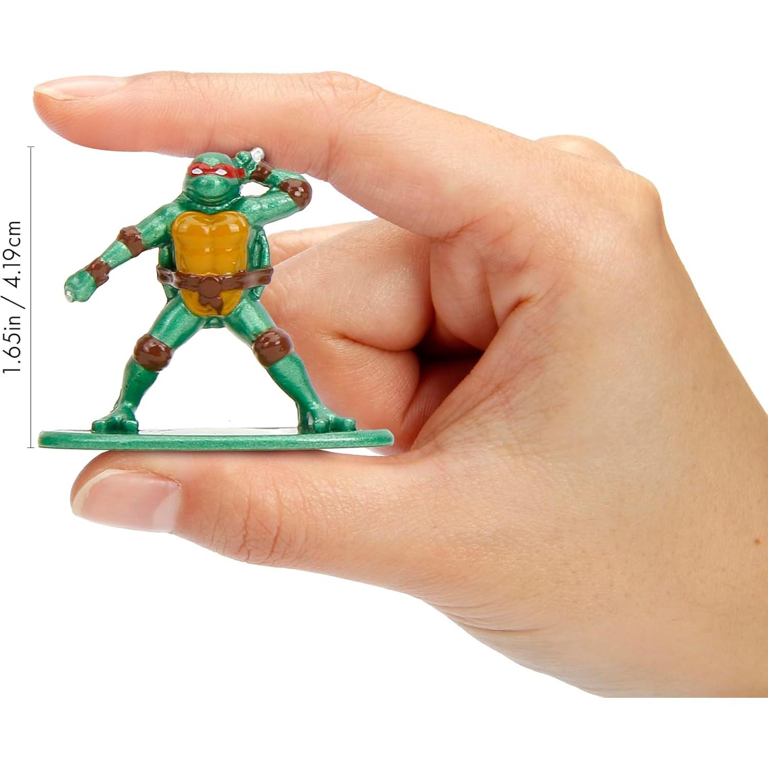 Figuras TMNT Jada Toys 18-Pack Metal Fundido 4,19 cm