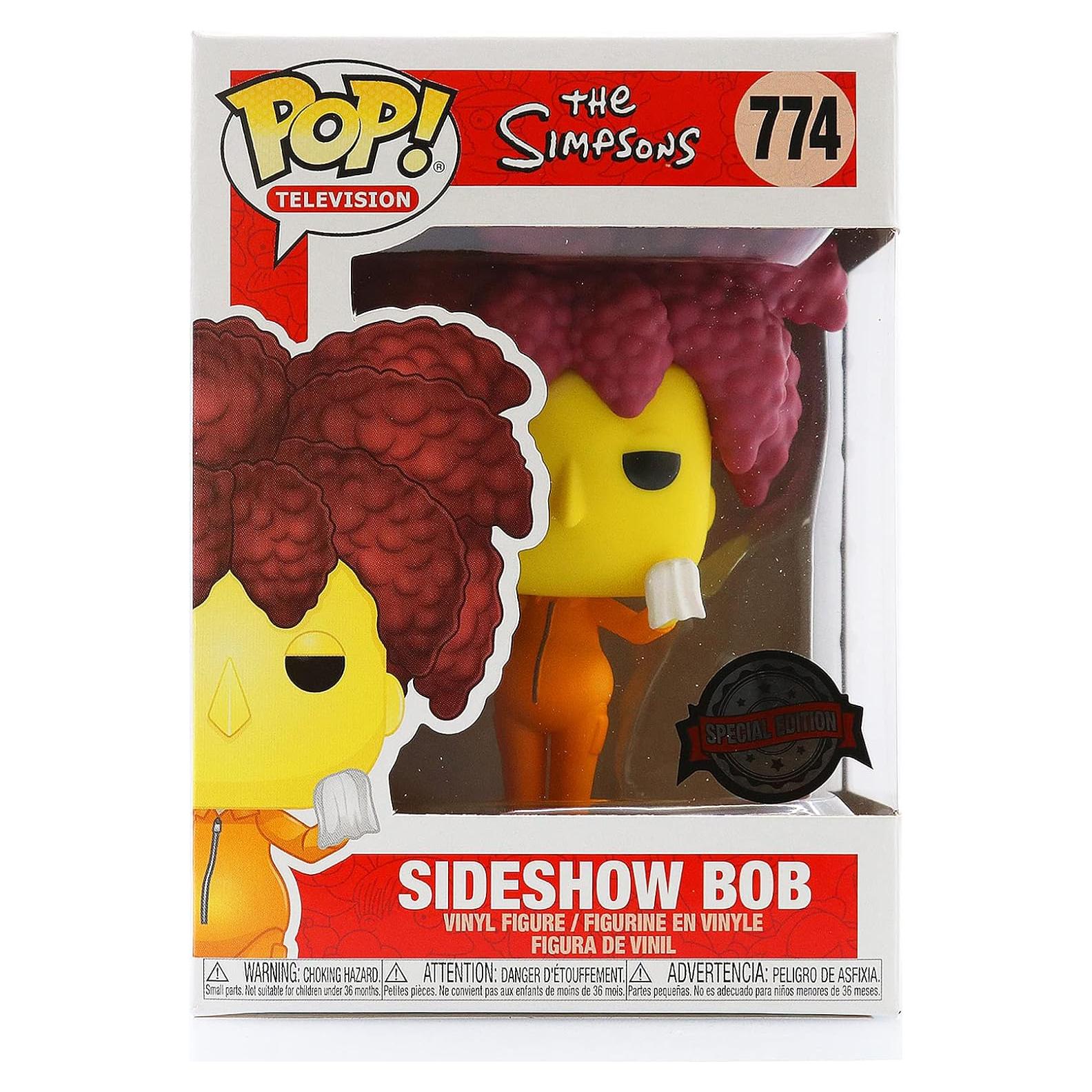 Figura de Vinilo Funko Pop! Sideshow Bob #774 Los Simpsons
