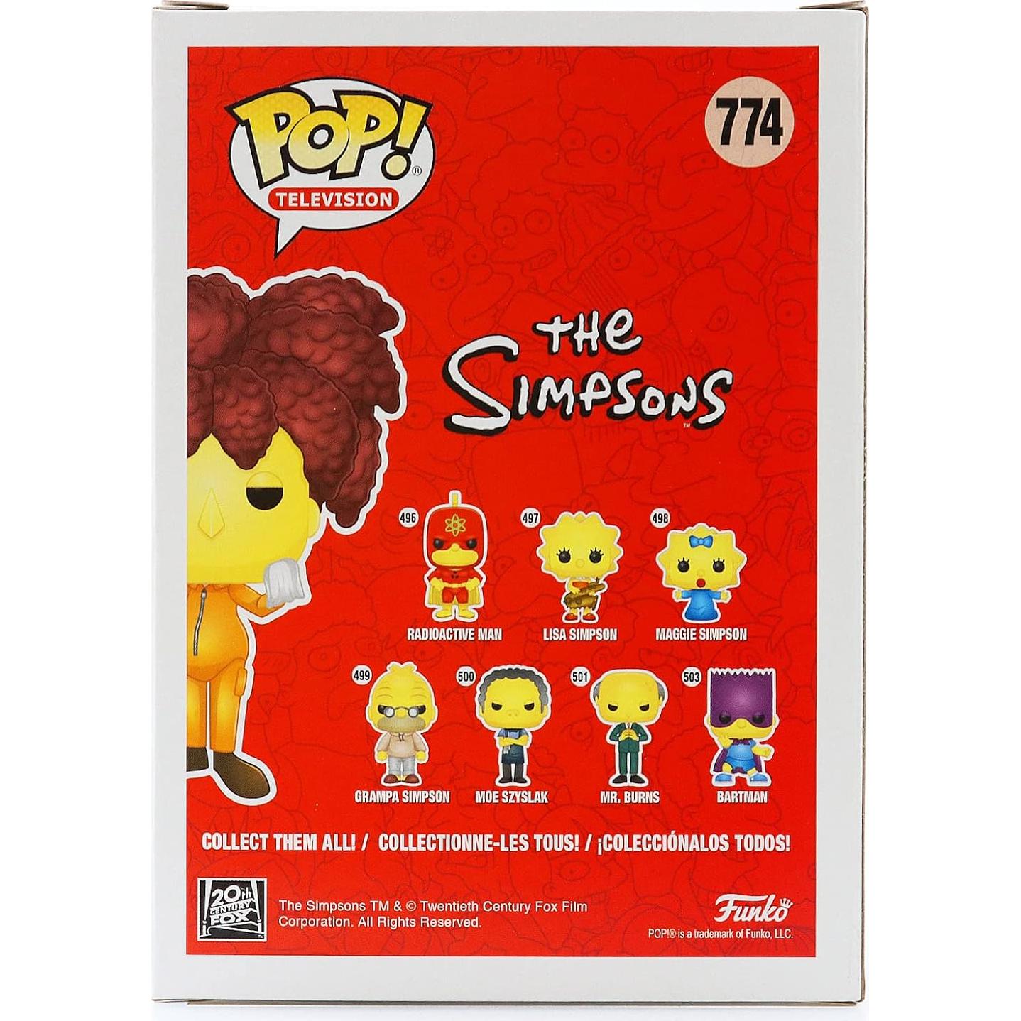 Figura de Vinilo Funko Pop! Sideshow Bob #774 Los Simpsons