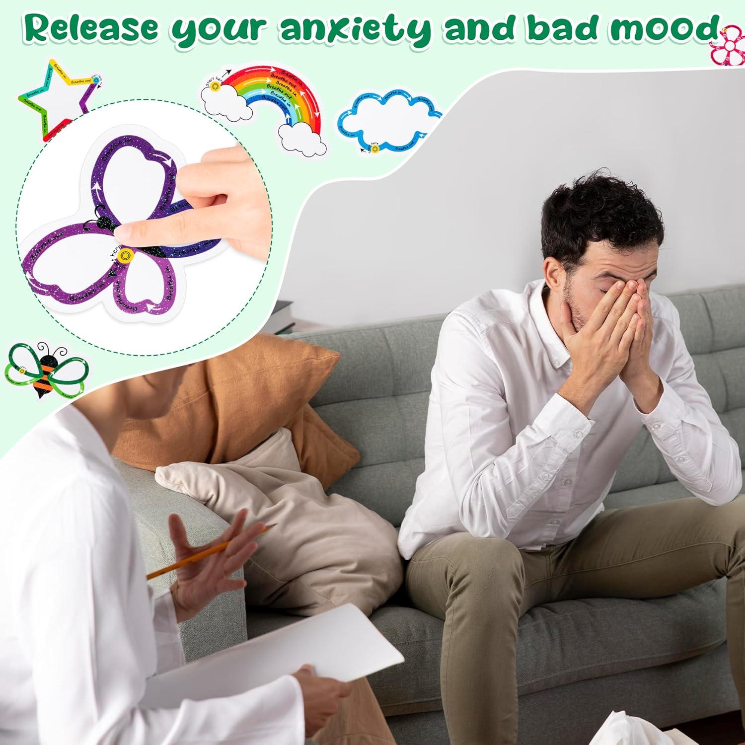 Calcomanías Sensoriales H1vojoxo 120 Piezas Anti Estrés