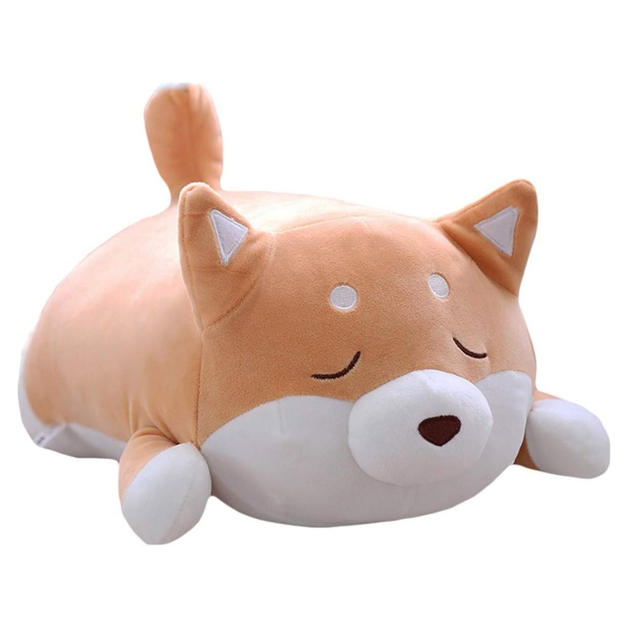 Almohada de Peluche Shiba Inu Sofip 54 cm Ojo Marrón