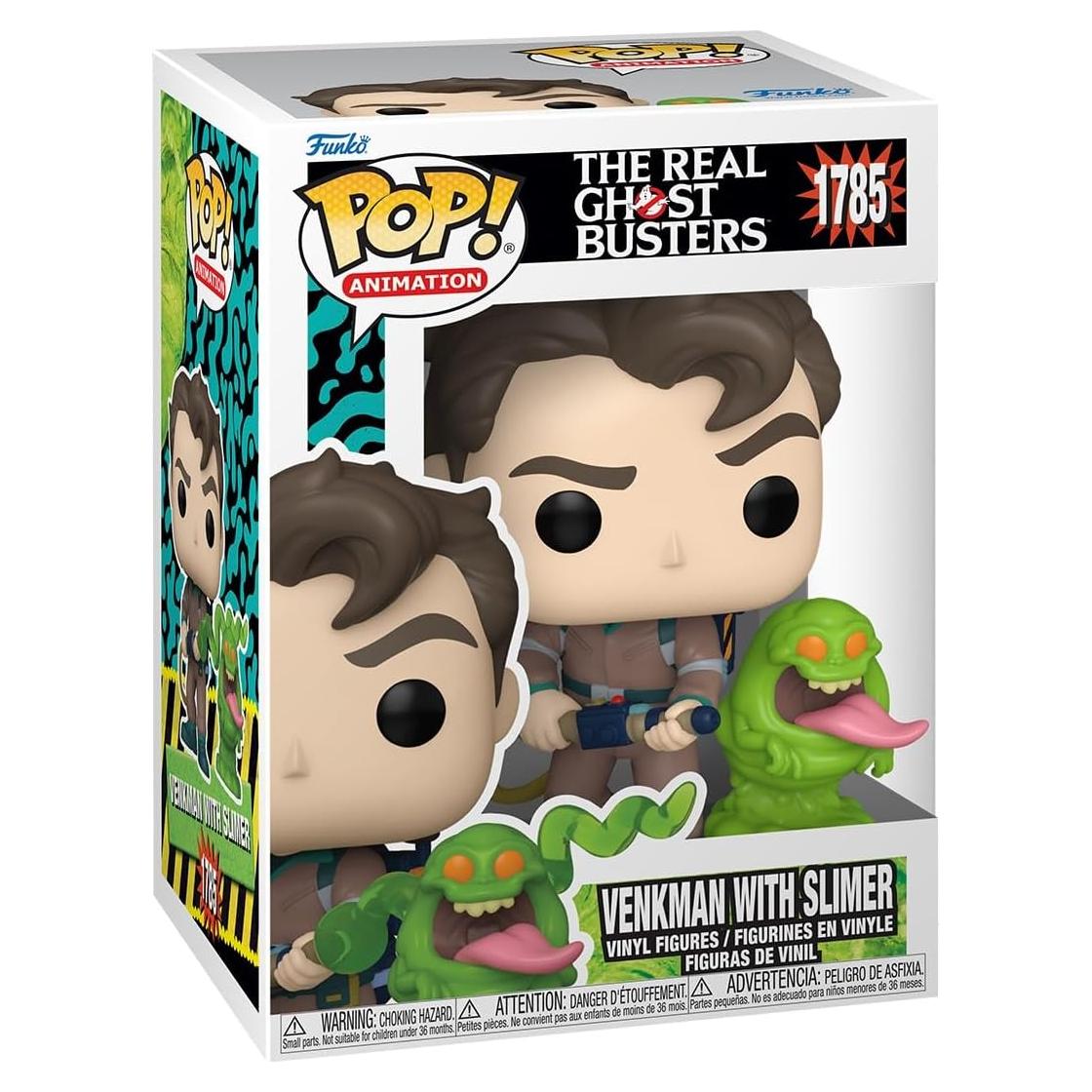 Funko POP! Dr. Peter Venkman y Slimer - Cazafantasmas