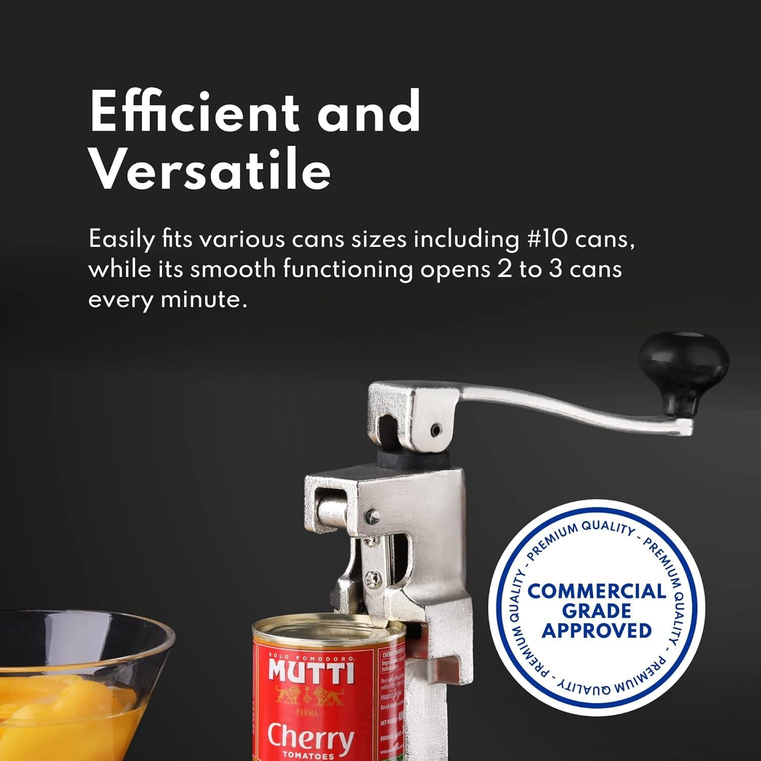 Abrelatas Manual de Mesa Nuevo Star Foodservice 7006841 27.94 cm