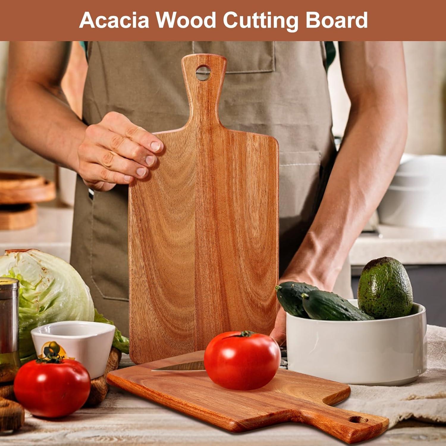 Tabla de Cortar de Madera de Acacia Gtencemen 38.1x17.8 cm