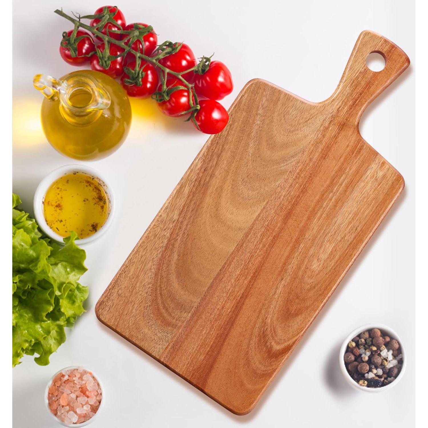 Tabla de Cortar de Madera de Acacia Gtencemen 38.1x17.8 cm