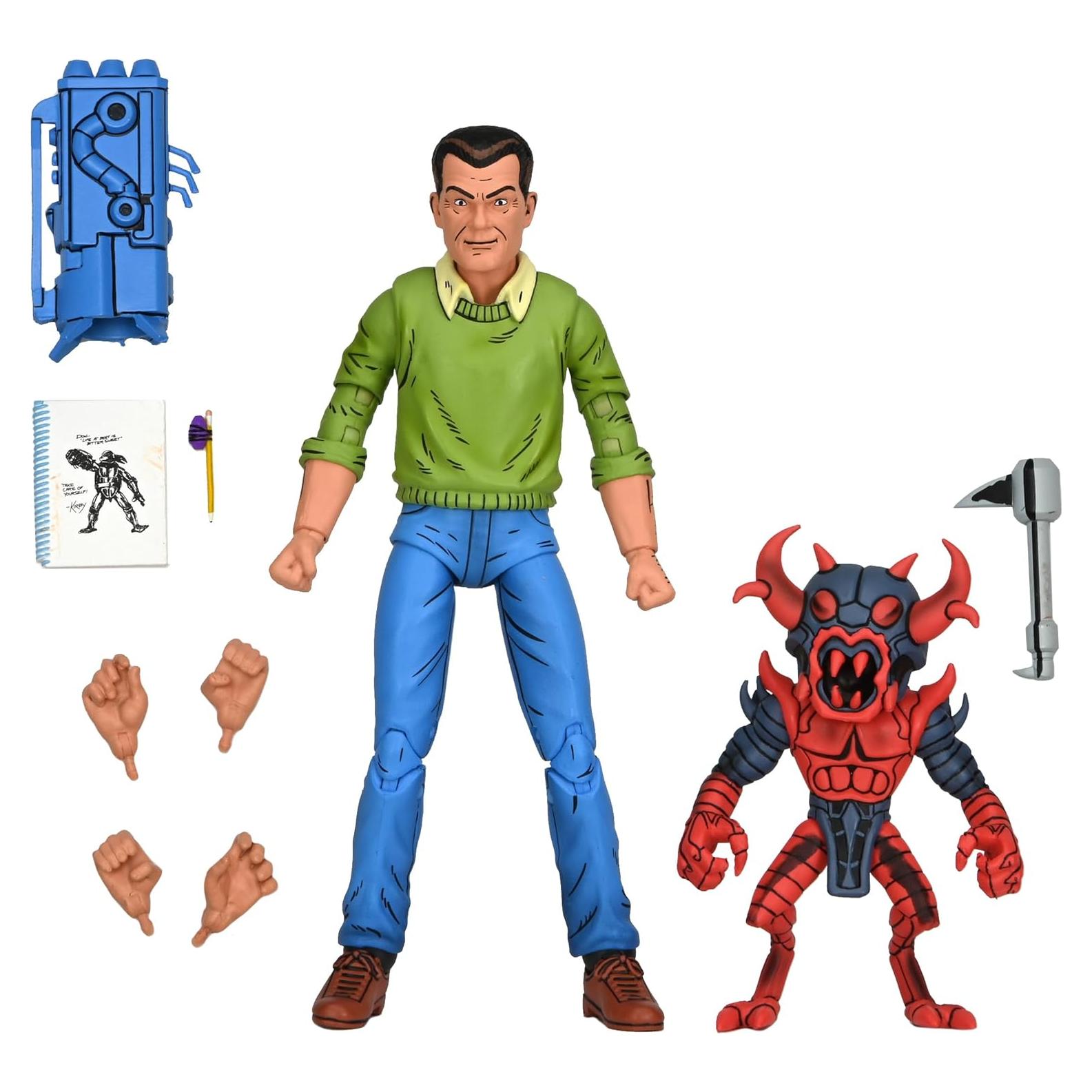 Figura de acción NECA Tortugas Ninja Kirby 1:7 10cm