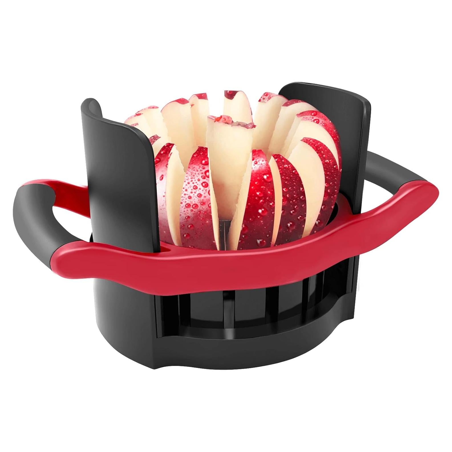 Cortador de Manzanas OOKUU Grande 16 Cuchillas Acero Inoxidable