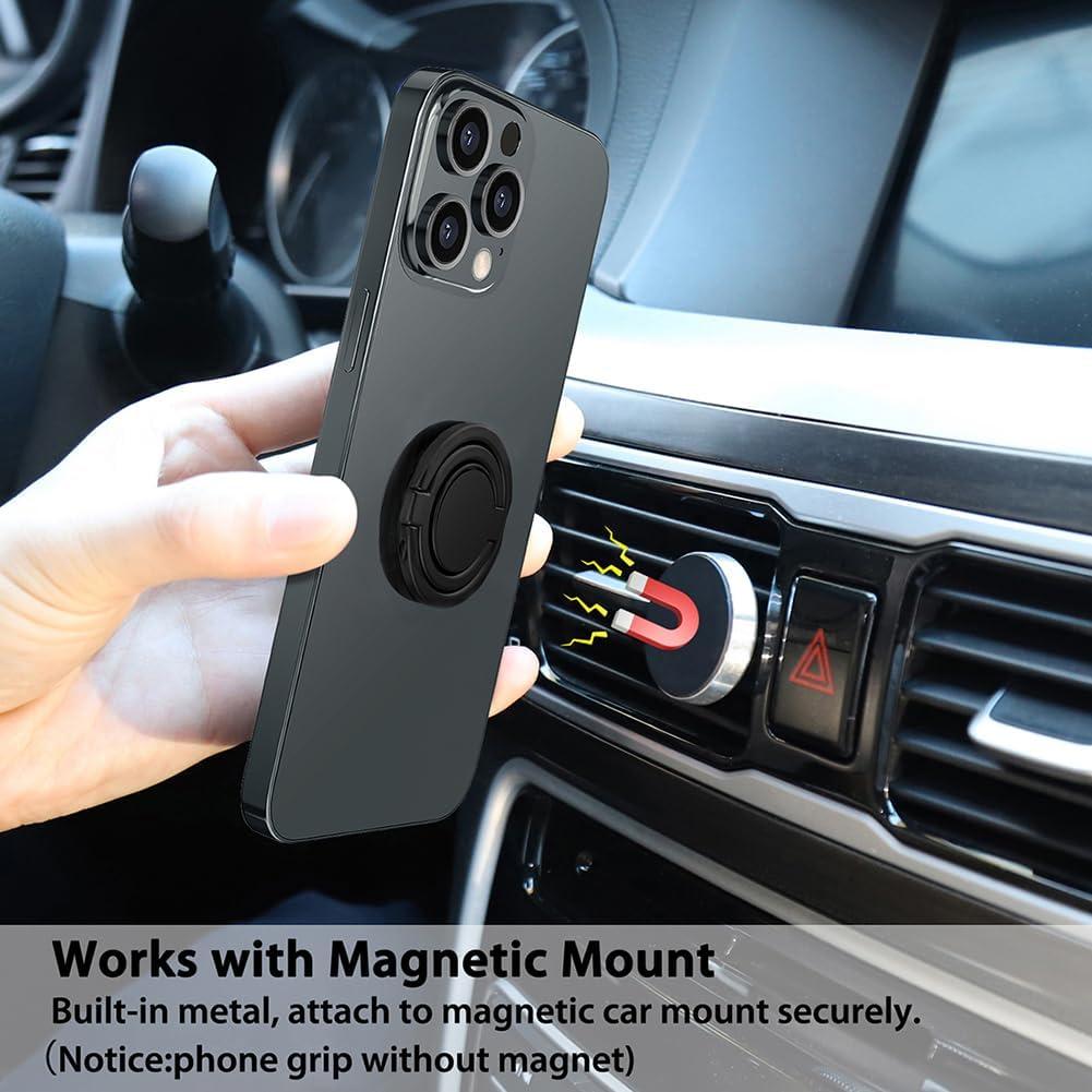 Soporte para Teléfono Monidea Plegable Ajustable Negro